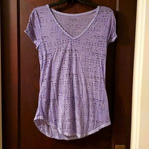 Mudd top Purple Arrows Medium